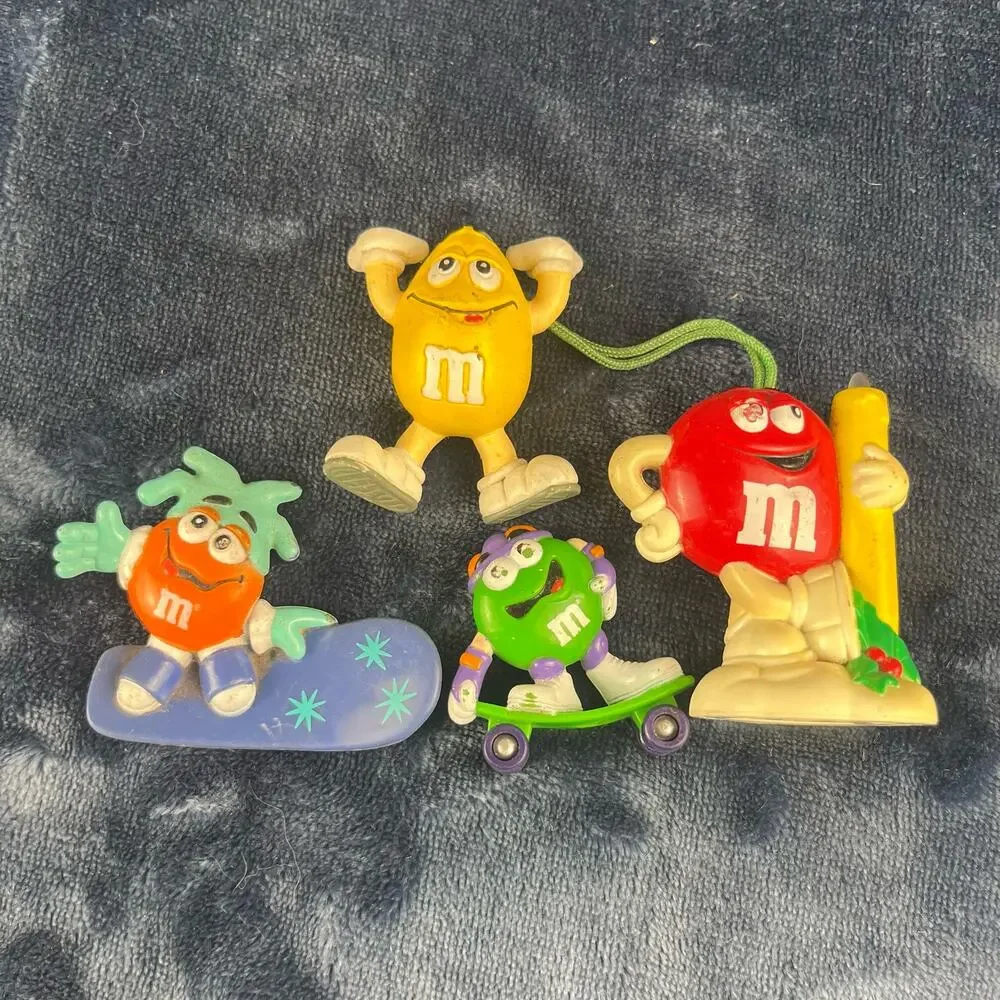 Vintage Mars M n M Toy Lot Bundle Fan Favorite Figurine Mixed Years Holidays
